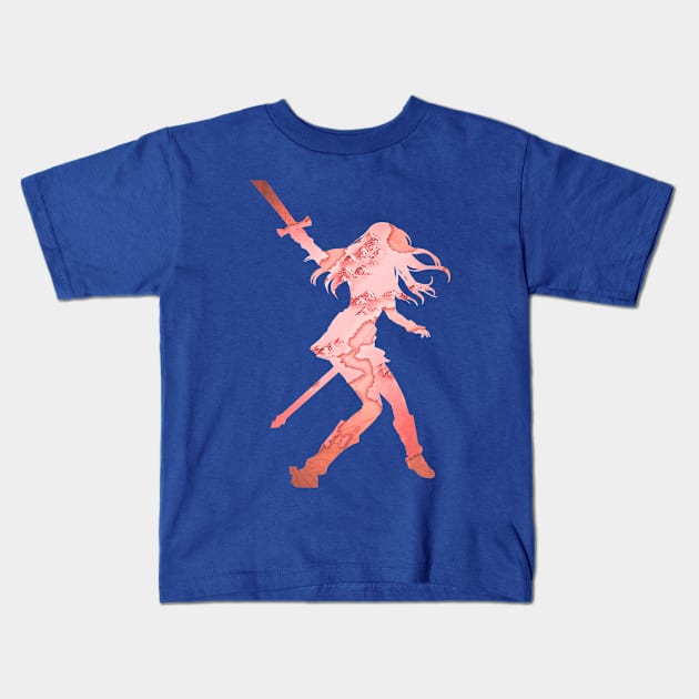 Caeda: Talys's Heart Kids T-Shirt by Raven's Secret Shop